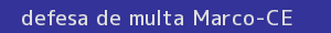 defesa/recurso de multa marco