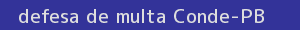 defesa/recurso de multa conde