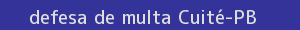 defesa/recurso de multa cuité