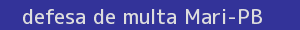 defesa/recurso de multa mari