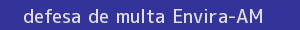 defesa/recurso de multa envira