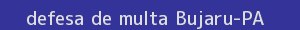 defesa/recurso de multa bujaru