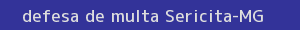defesa/recurso de multa sericita