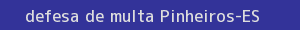 defesa/recurso de multa pinheiros