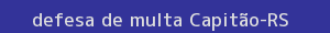 defesa/recurso de multa capitão
