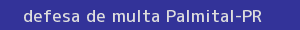defesa/recurso de multa palmital