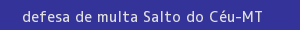 defesa/recurso de multa salto do céu