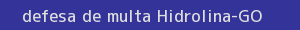 defesa/recurso de multa hidrolina